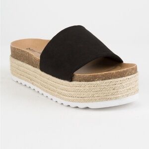 Dirty Laundry Platform Espadrille Sandals